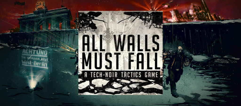 All Walls Must Fall Soundtrack Artwork on Handdrawn Wallpaper
